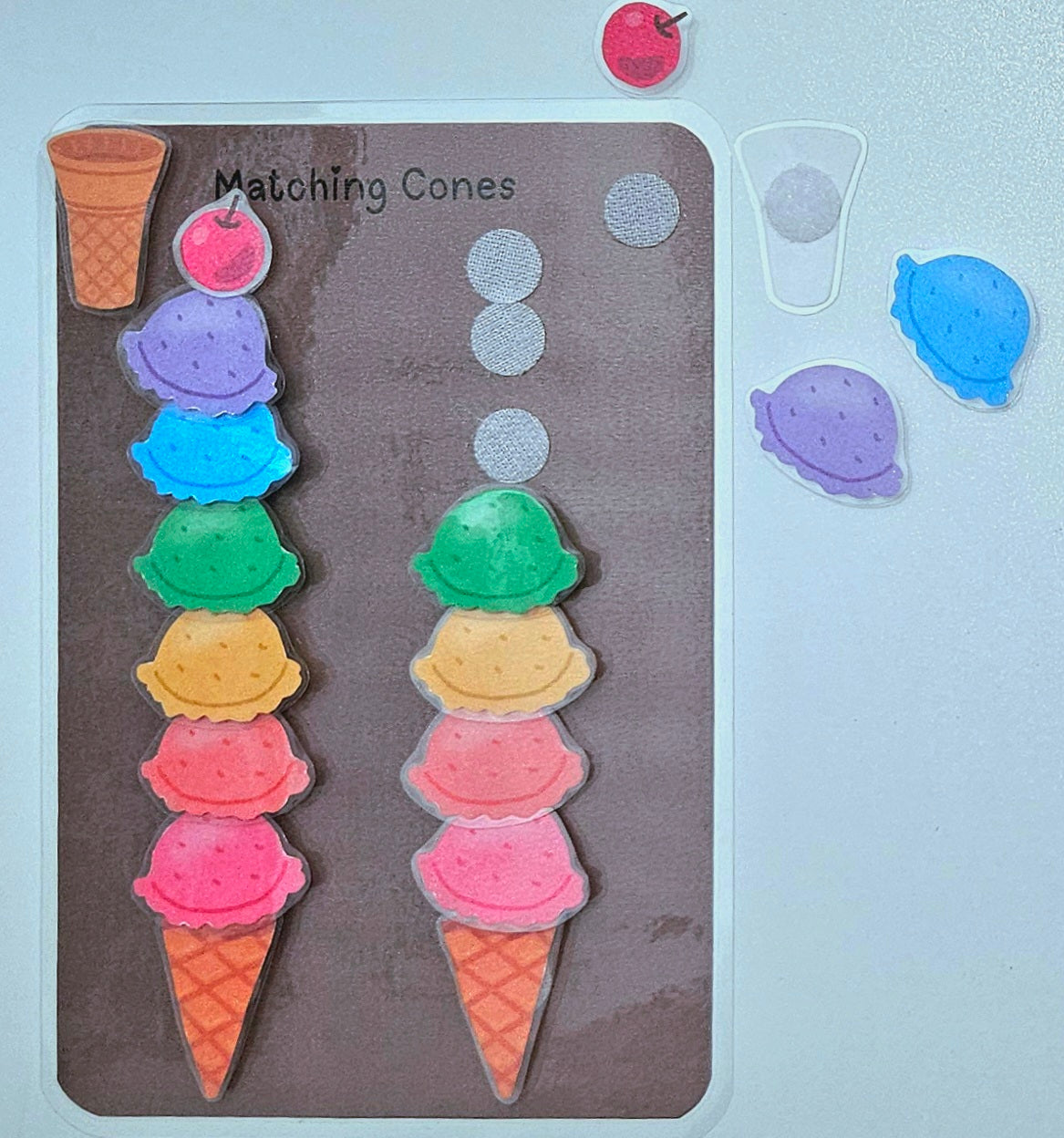 Digital Download For Icecream Cone Color Matching